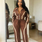2Pcs Women's 2‑Piece Fall Fashion Tracksuit Set, Fitted Zip‑Up Long Sleeve Cropped Top Jacket & Matching Pants,Studio-To-Street Performance Outerwear
